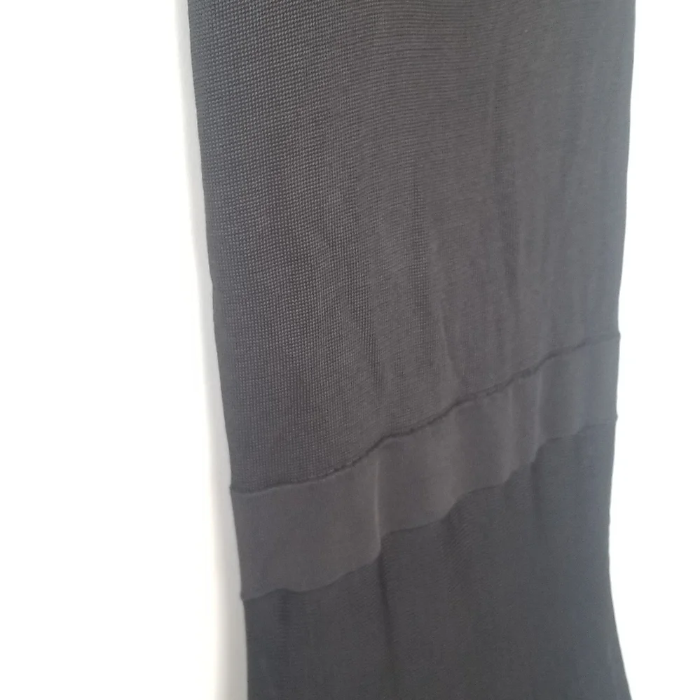 A.L.C Black Racer Back Flare Dress - Picture 6 of 8